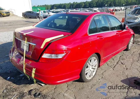 2009 Mercedes-Benz C 300 Luxury/Sport из США, поврежденный, VIN WDDGF54X29F232195